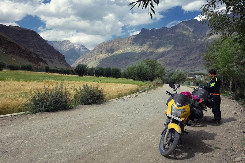 Zanskar dirt roads