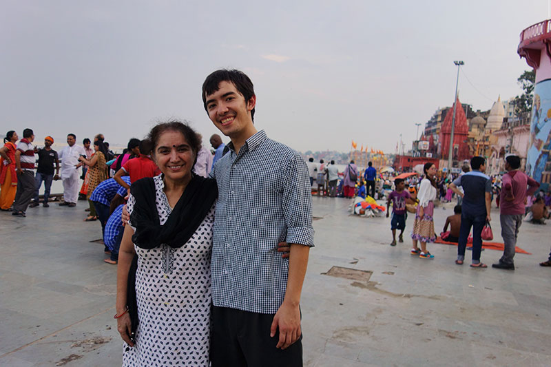 Us, by a ghat