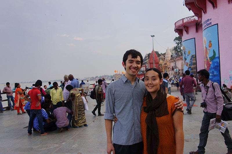 Us, by a ghat