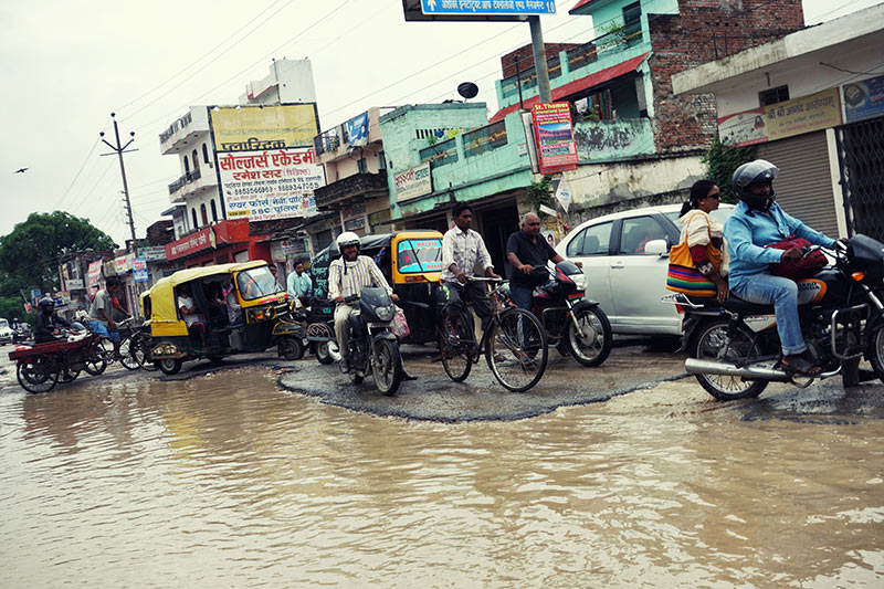 Monsoon traffic